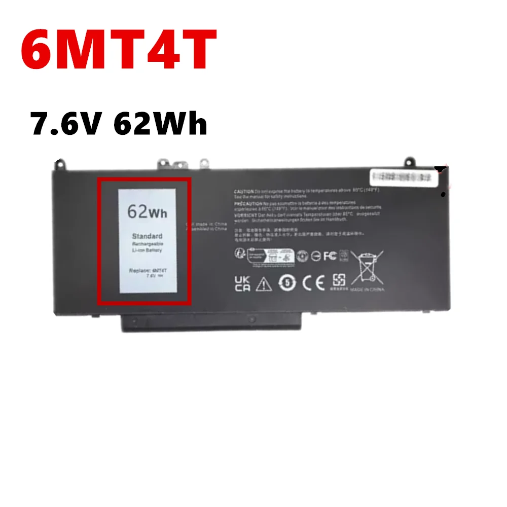 Фото Аккумулятор для ноутбука Dell 6MT4T 7V69Y TXF9M 79VRK HK6DV 07V69Y 079VRK 0TXF9M 451‑BBUN 451‑BBU0 №2