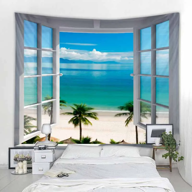 

3D гобелен пейзаж мандала полиэстер