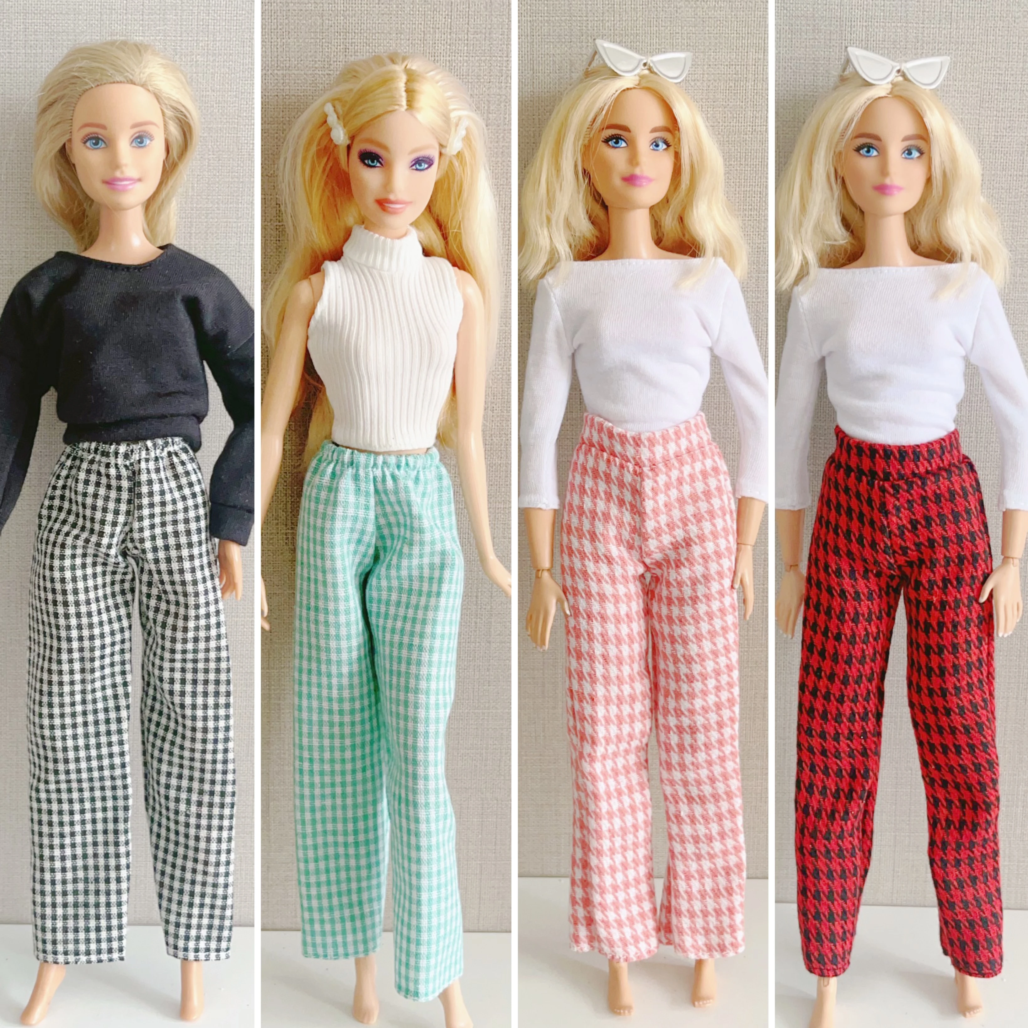 Новая Одежда для куклы Барби Модные Повседневные наряды одежда ручной работы