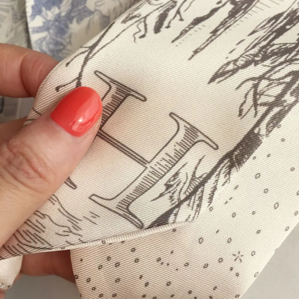 Шарф с 26 буквами шарф бантом на голову веревка длинная лента для волос принтом