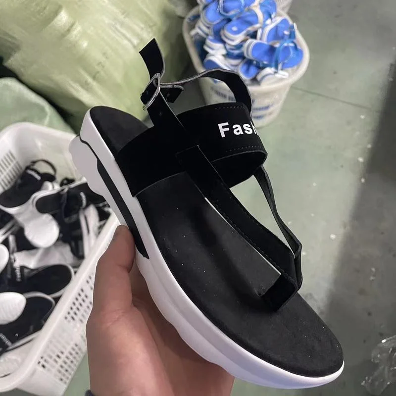 2023 NEW Sandals Women Summer Flip Flops Outdoor Casual Platform Sandals Ladies Plus Size Wedges Beach Sandalias De Las Mujeres