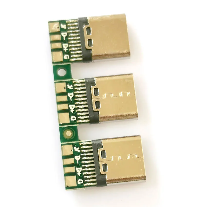 

5-20 шт. Type-c24p гнездовая база с платой передачи данных 5А сильноточный четырехзвездочный сварочный провод для зарядки мопса