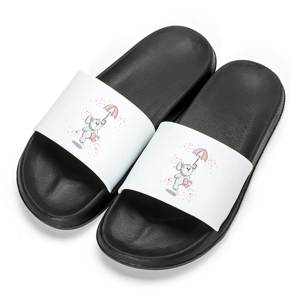 

Шлепанцы унисекс, Мультяшные, ПВХ, для улицы, мягкие, толстая подошва, для бассейна, домашние тапочки, настраиваемый логотип, летние Тапочки