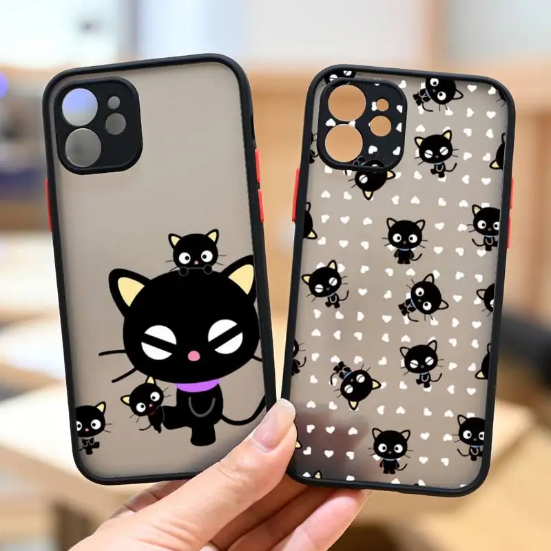 

Sanrio Hello Kitty Cat Phone Case IPhone 12 11 13 14 Pro Max X XR XS SE2020 7 8 Plus Hard Shockproof Cover Case