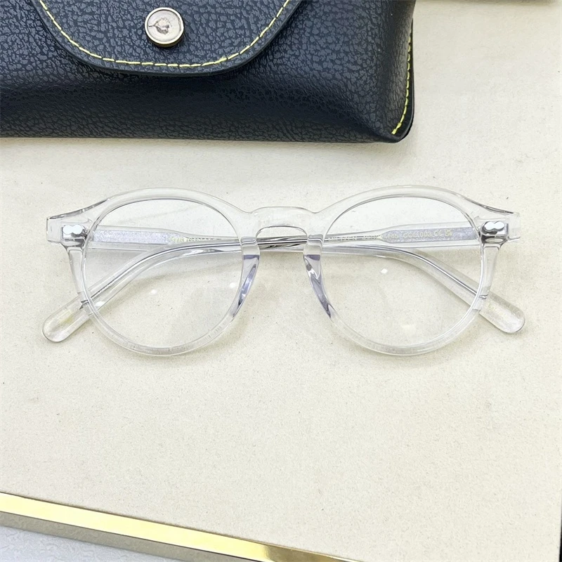 Miltzen Lemtosh круглые женские и мужские очки в оправе ретро по рецепту компьютерная