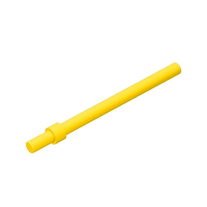 10pcs Assembles Particles Parts 63965 18274 Bar 6L with Stop Ring For Building Blocks DIY Educational Toys children - купить по