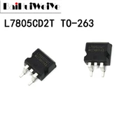 10pcs l7805cd2t l7805 l7805c2t to 263 new and original ic chipset mosfet mosft to263 three terminal voltage regulator