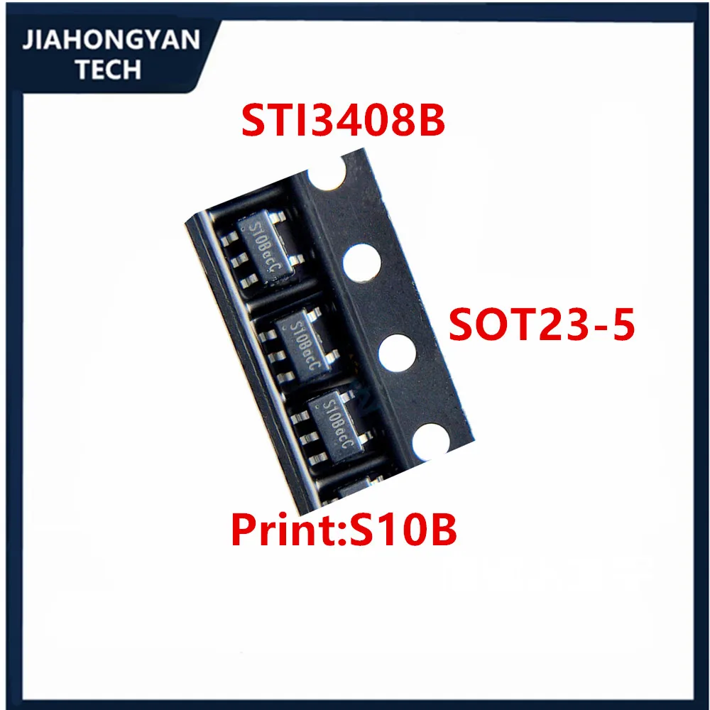 50 шт. 100 шт. STI3408B SOT23-5 Printing S10B ** синхронный понижающий преобразователь чип ST13408B 50 шт. 100 шт. STI3408B SOT23-5 Printing S10B ** синхронный понижающий преобразователь чип ST13408B