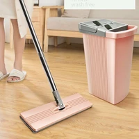 mop with bucket squeeze wonderlife_aliexpress store house cleaning tools wash for floor lazy magic pink pads lightning offers