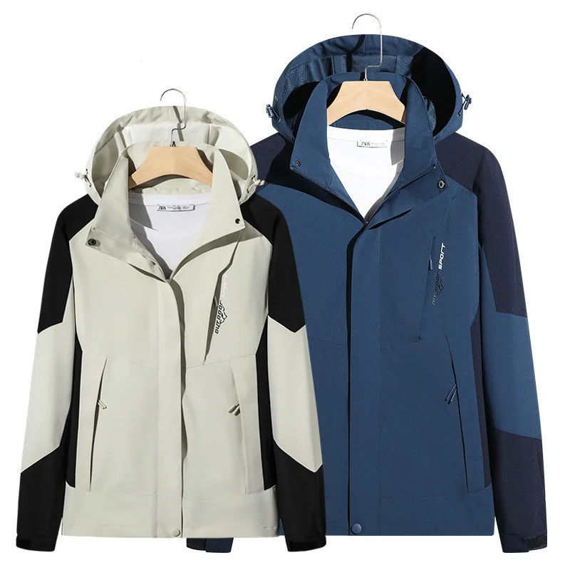 

Waterproof Windproof Sport Outdoor Couple Casual Jacket Camping Hiking Motorcycle Jacket Quick Drying Thin Jacket Women Clothes
