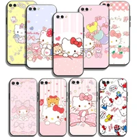 hello kitty cute cat phone cases for huawei honor p30 p40 pro p30 pro honor 8x v9 10i 10x lite 9a 9 10 lite soft tpu carcasa