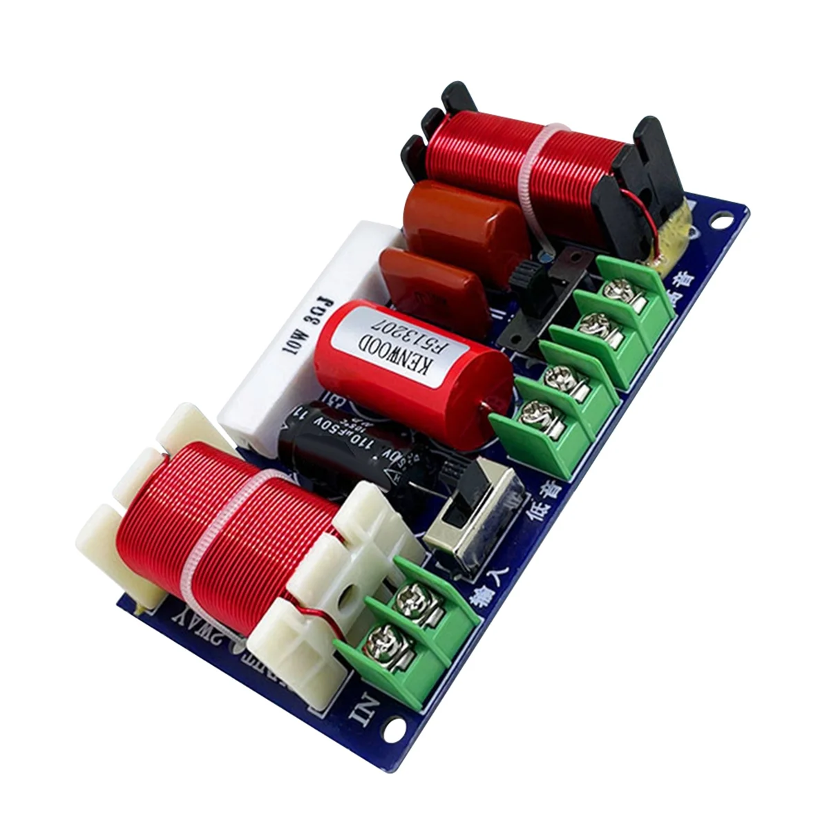 2-стороннее Аудио делитель кроссовера 250 Вт 2500 Гц-3000 Гц частоты сделай сам фильтр