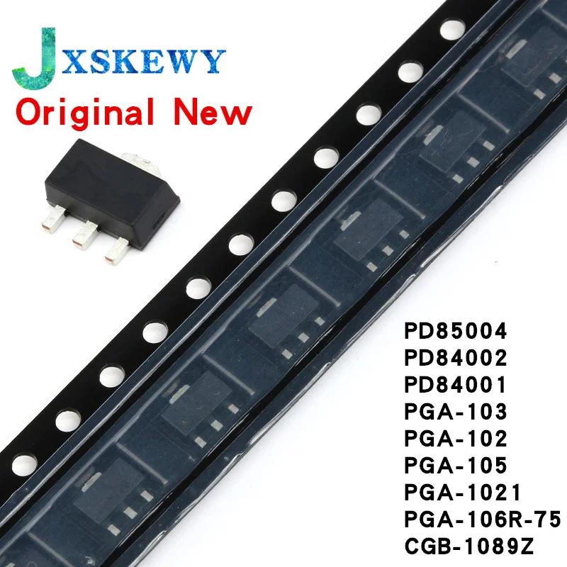 

10PCS PD85004 PD84002 PD84001 PGA-103+ PGA-102+ PGA-105+ PGA-1021+ PGA-106R-75+ CGB-1089Z SOT-89 IC