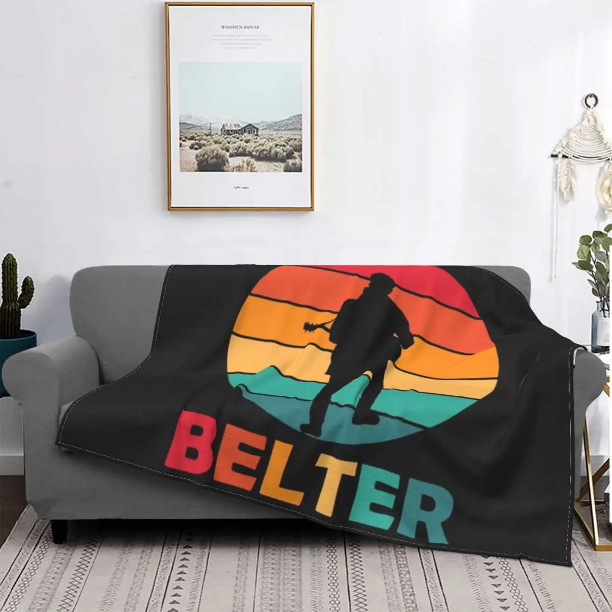 Верхняя шапка She S A Belter Gerry ультра-мягкое Флисовое одеяло