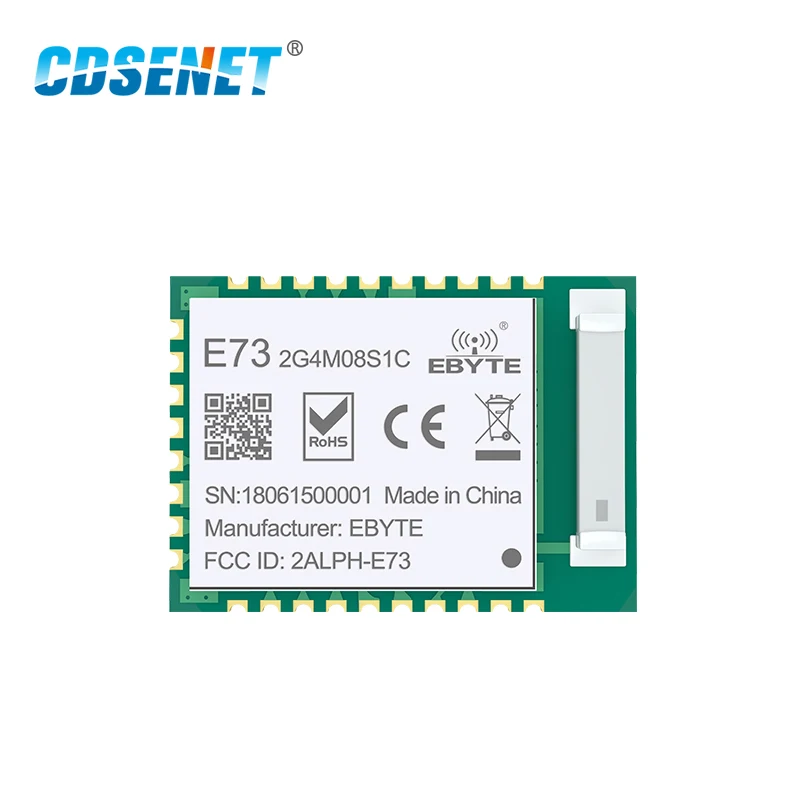 5pcs nRF52840 2.4G Bluetooth 5.0 RF Transceiver CDSENET E73-2G4M08S1C 8dbm Ceramic Antenna BLE4.2 Transmitter and Receiver