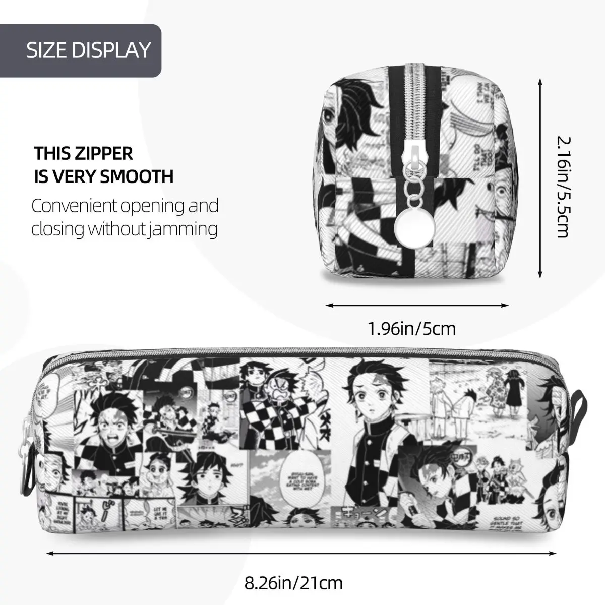 Пеналы Tanjiro для карандашей с коллажем манга рассеиватель демонов новинка сумка