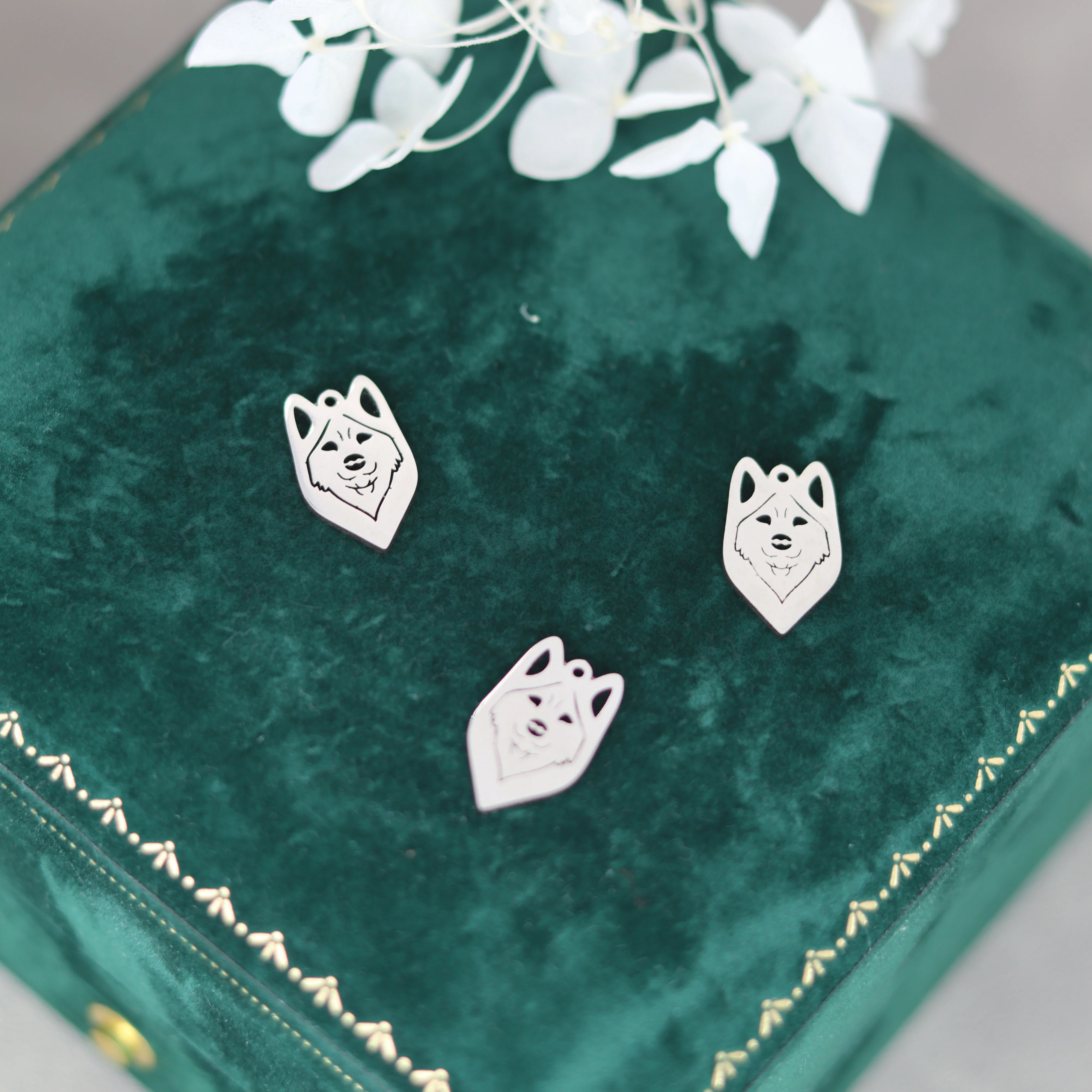 3 шт. подвеска для сережек из нержавеющей стали