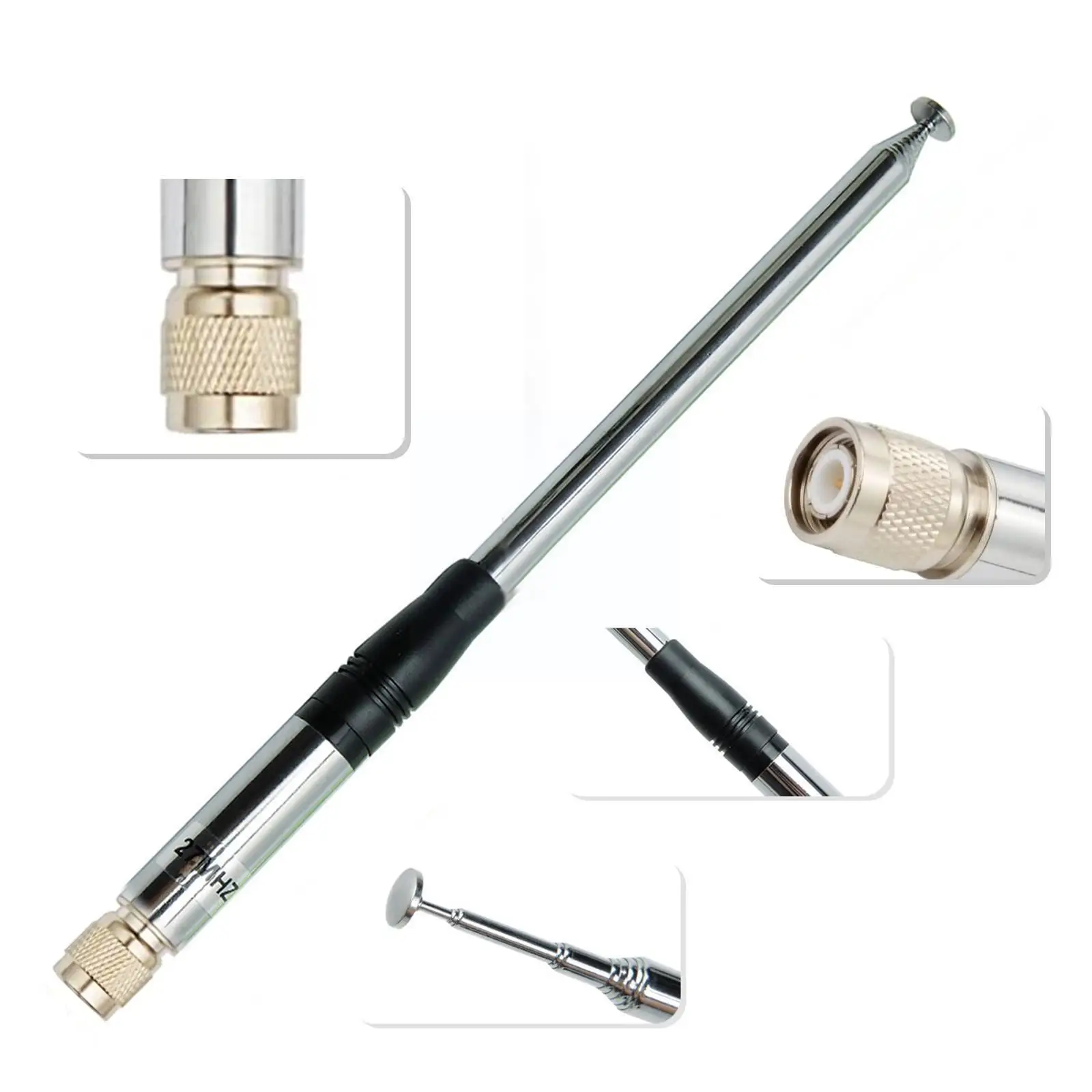 

Телефон-антенна для коротких волн антенна с телескопическим стержнем Cb 27 МГц Tnc N8q6