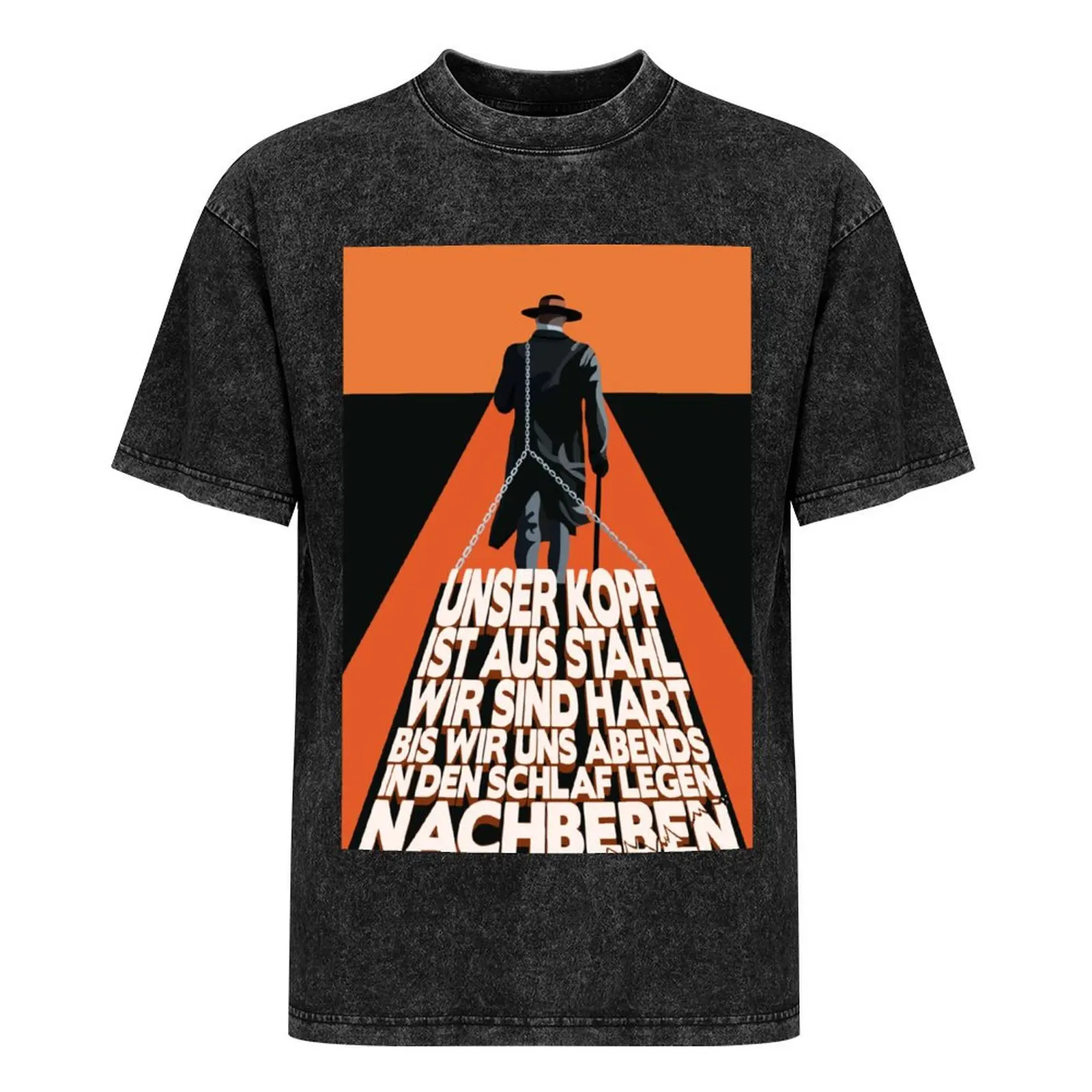 Мужская футболка Alligatoah aftershocks белая хлопковая