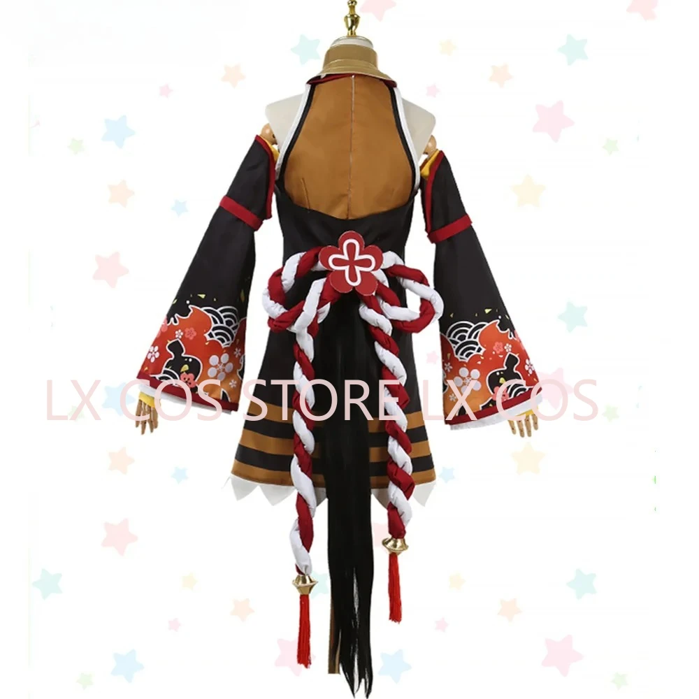 Фото Uma Musume Pretty Derby Kitasan Черный Косплей Костюм Хэллоуин Карнавал Рождественские наряды №5