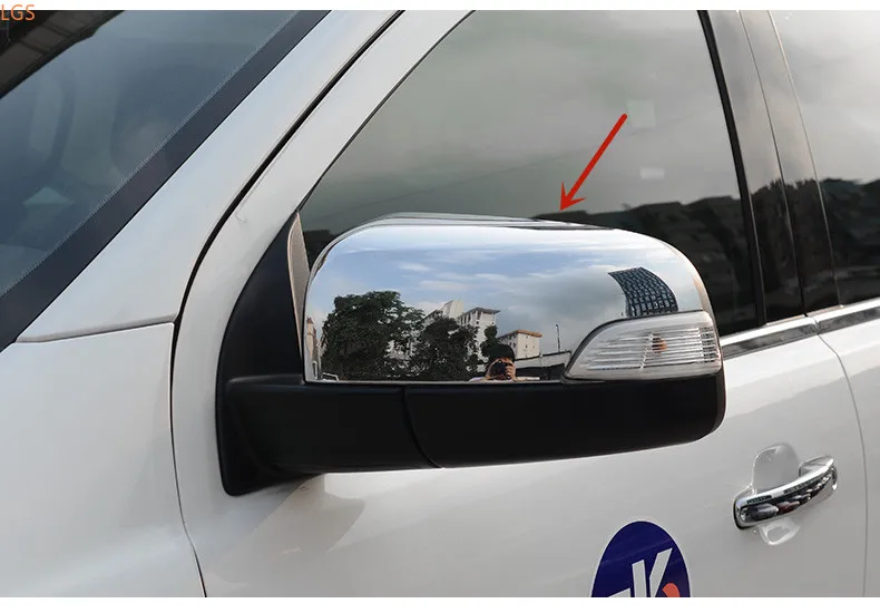 

Высококачественное хромированное украшение для зеркала заднего вида из АБС-пластика для Ford EVEREST 2016-2019, защита от царапин, автомобильные аксессуары