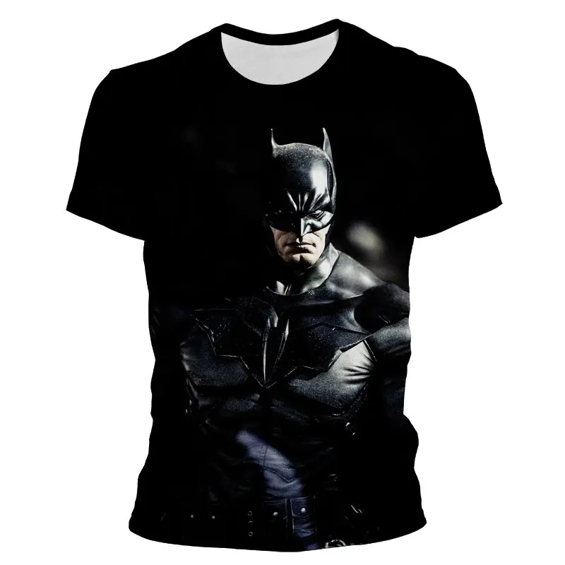 Футболка Мужская/женская с 3D-принтом Бэтмена крутая тенниска майка в стиле