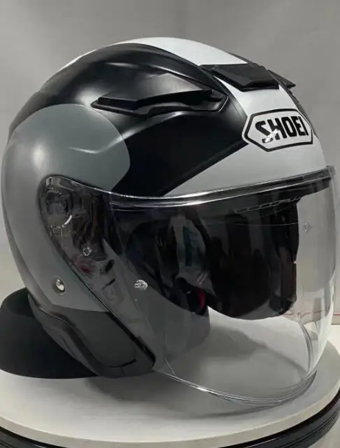 Новинка мотоциклетный шлем с открытым лицом Shoei J-круиз II адаптер цвет черный и