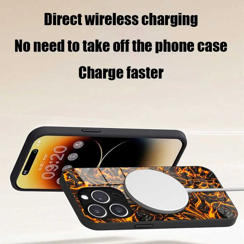 Чехол для телефона Minimalism Stule Hot Magma новинка 2024 закаленное стекло IPhone 16 15 Promax 14 13 Pro 12