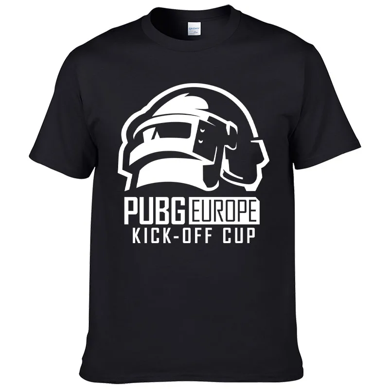 Футболка Pubg мужская с коротким рукавом хлопок Повседневная стильная тенниска