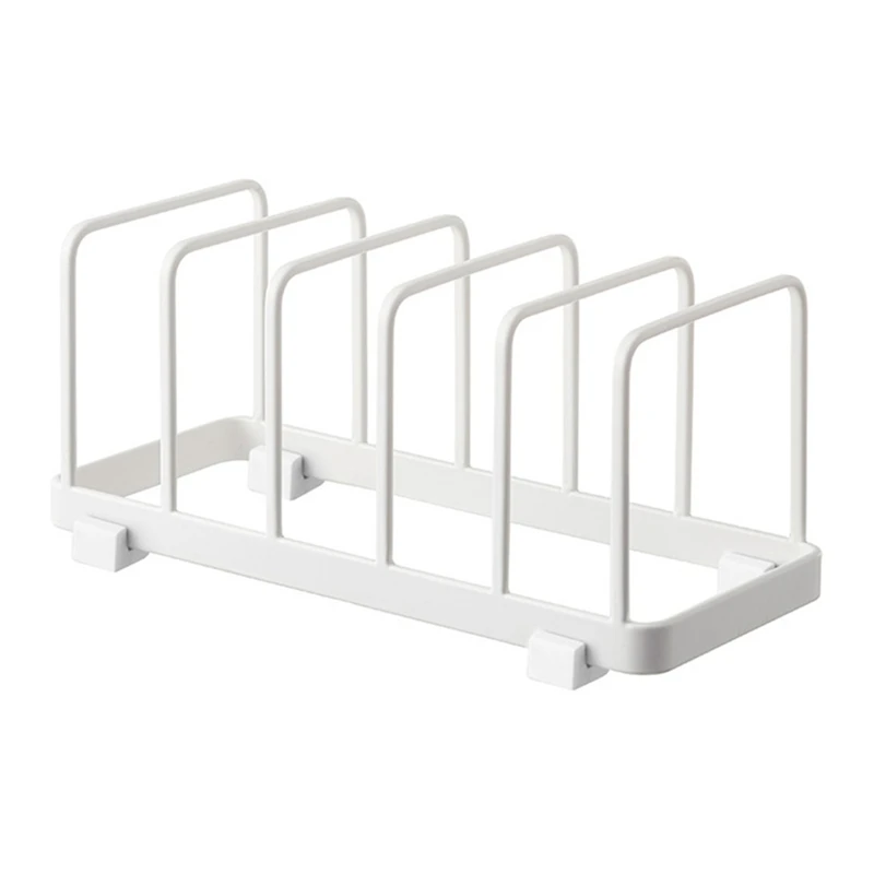 

Вертикальные разделенные стеллажи для посуды, стойка для хранения крышек, кухонные принадлежности, стеллаж для хранения, Органайзер