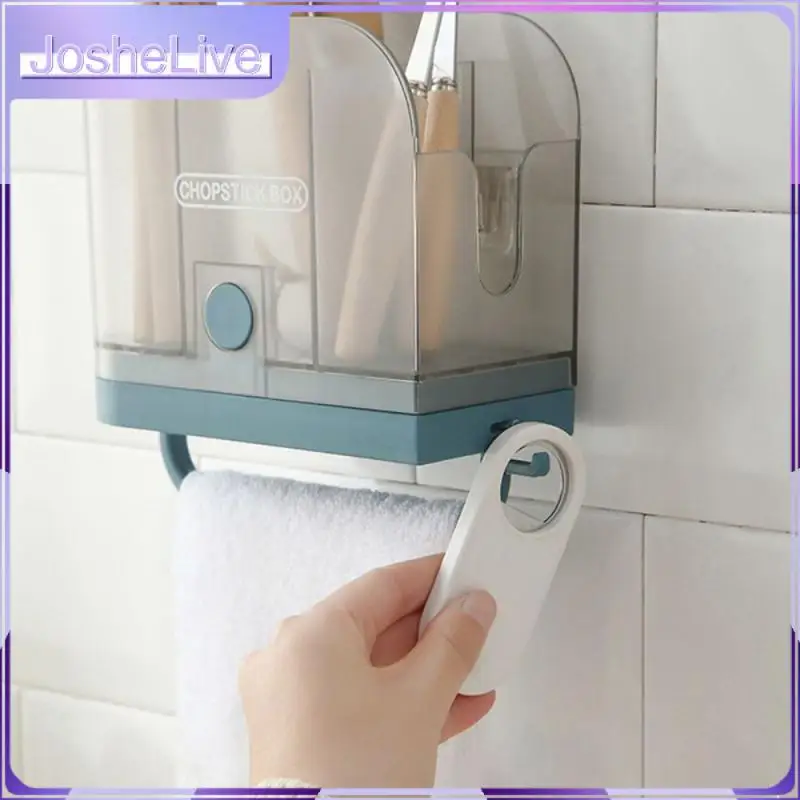 

Portable Tableware Chopstick Storage Box Kitchen Spoon Chopstick Box Household Knife Holder Chopstick Holder Kitchen Supplies
