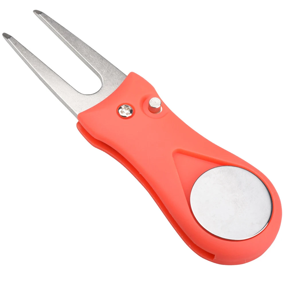 Инструмент для ремонта Golf Divot Tool гольфа ВЫСОКОКАЧЕСТВЕННАЯ вила Pitch Mark CLEVER DESIGN