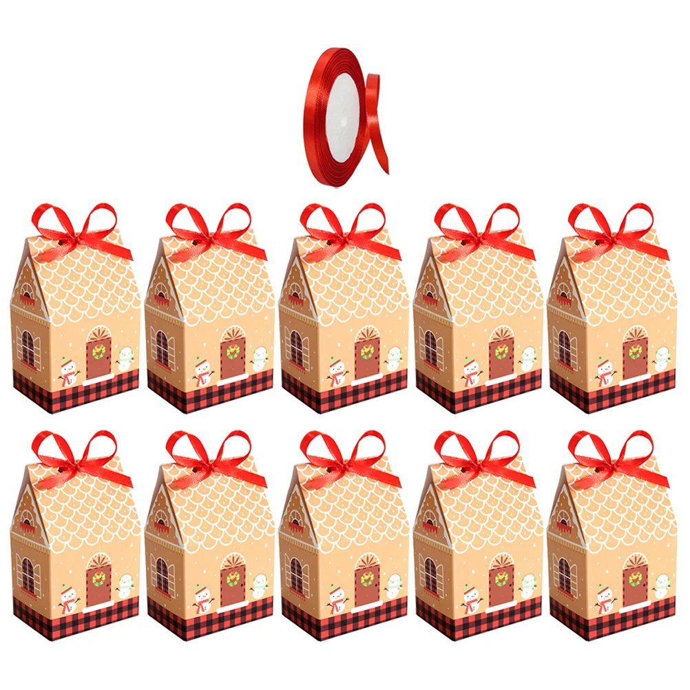 

1Set of Anniversary Gift Boxes Christmas Party Favor Box Chocolate Favor Box Dessert Paper Boxes Christmas Treat