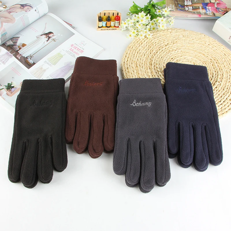

Hot Winter Gloves For Men Women Touchscreen Warm Outdoor Cycling Driving Motorcycle Cold Gloves Windproof Non-Slip Womens Gloves