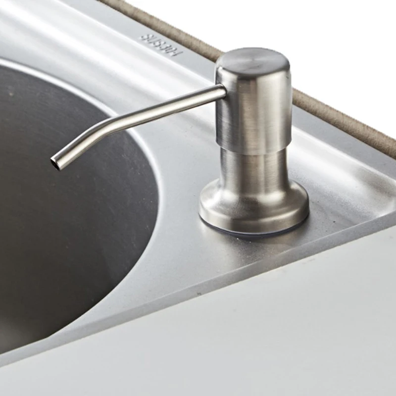 

304 Stainless Steel Kitchen Sink Liquid Soap Lotion Dispenser Extension Tube Kit Replacement Tools Wholesale Faucet Extender