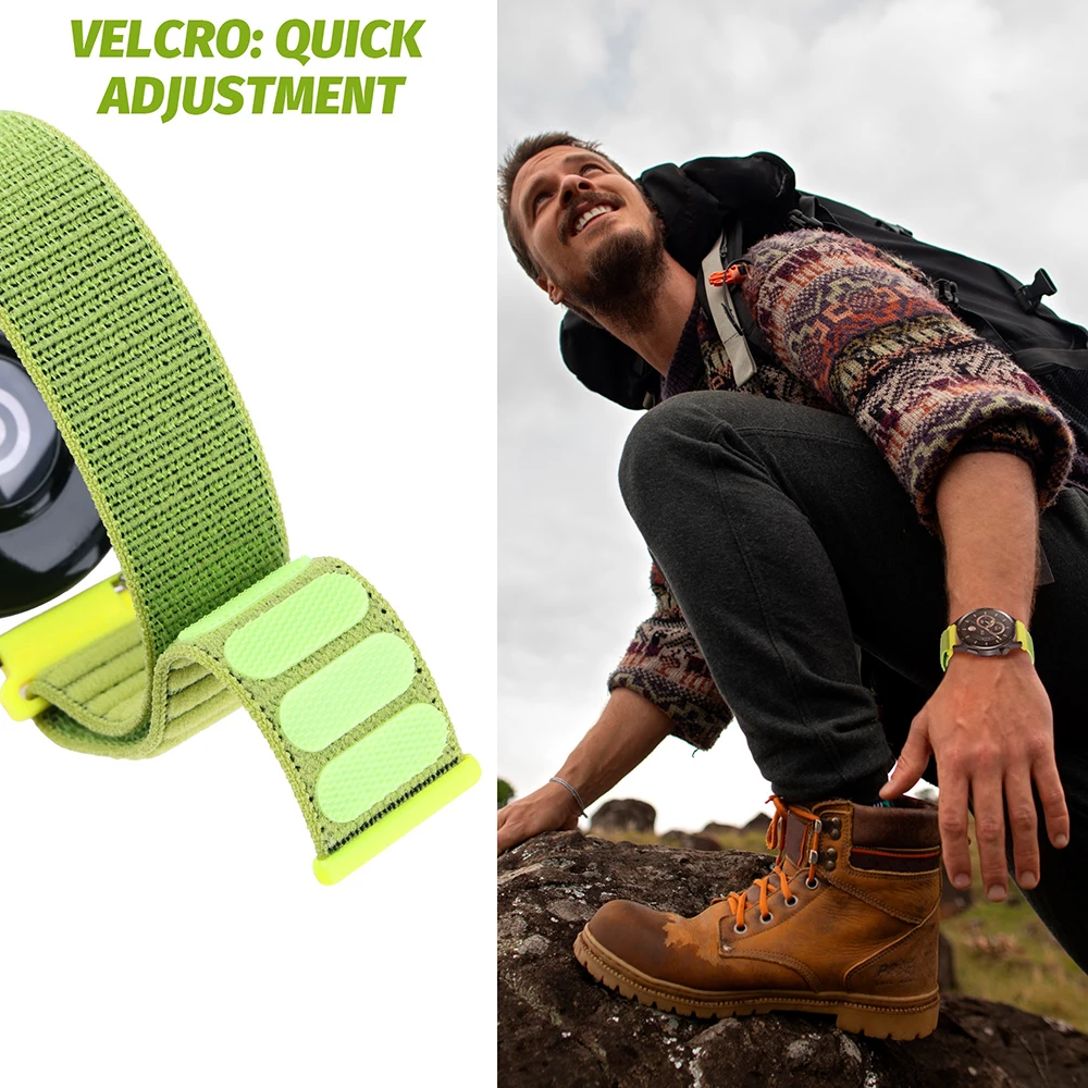 Нейлоновый ремешок 22 мм для Suunto Vertical 2RACE SRunOcean, сменный, моющийся, супермягкий ремешок для часов Suunto 5 9 Peak Pro Belt (art.: 3920da09cf307) - 3920da09cf307