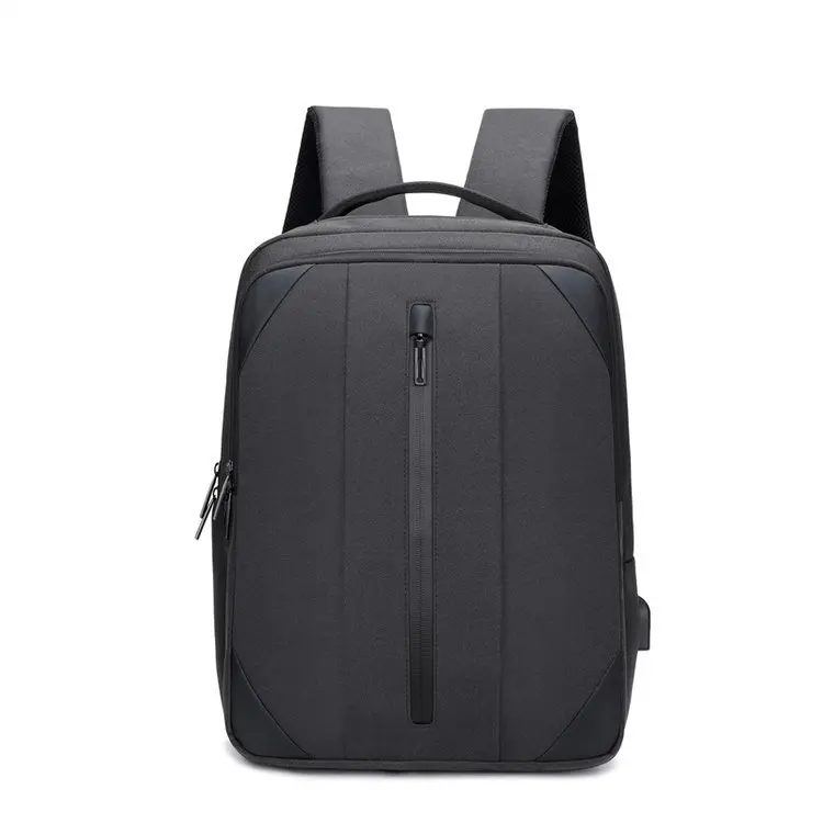 

Usb Charging Men Backpack Big Capacity Laptop Bag For Male Shoulder Bag Classic Solid Color Handbag Casual Travel Packbag