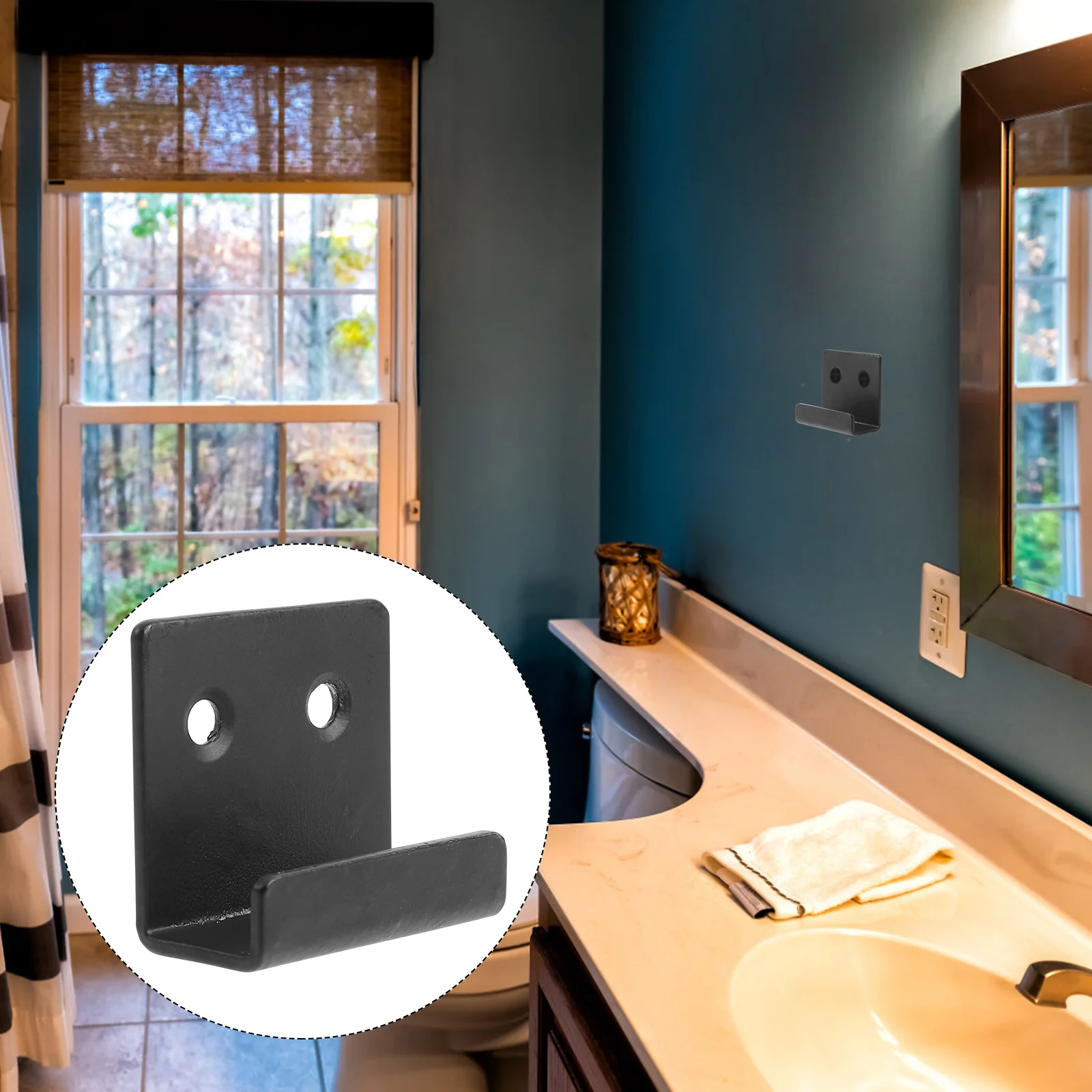 

10pcs Sturdy Small Replacement Wall Display Hanger Mirror Clips For Frameless Mirror Headboard Wall Mounting Brackets