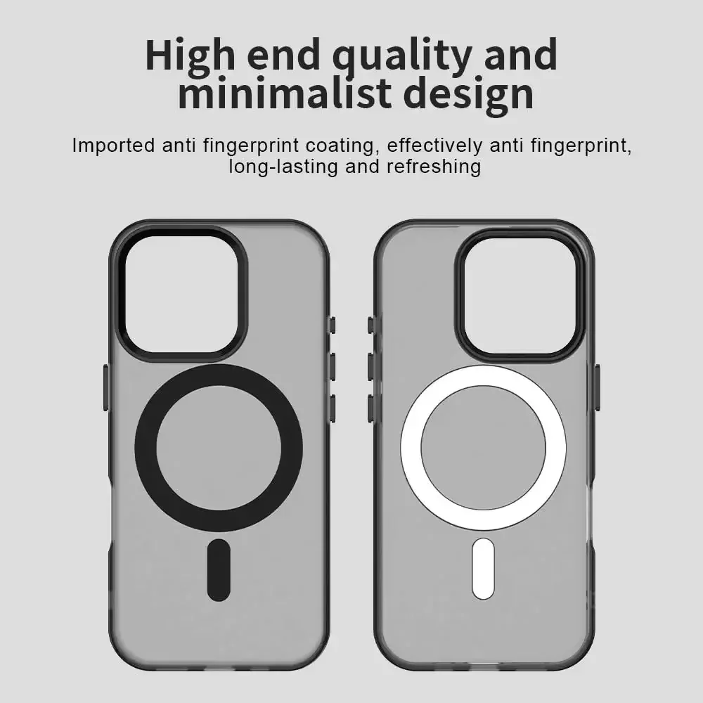 Матовый магнитный чехол ярких цветов для iPhone 16 Pro Max 14 13 12 11 15 Plus Magsafe