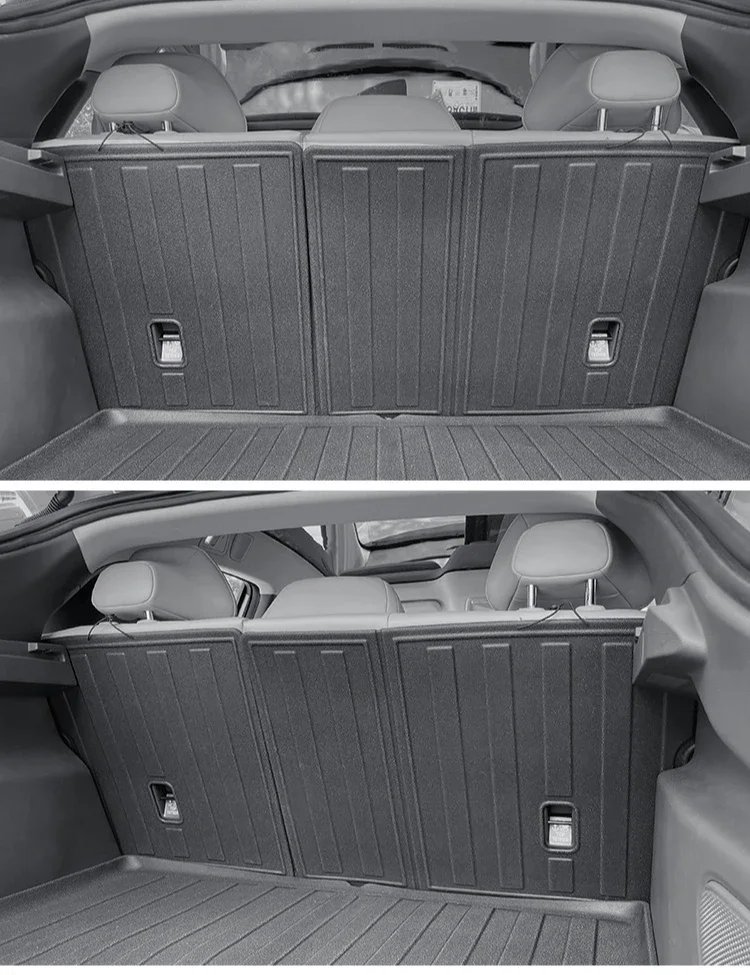 Для XPeng MONA M03 2024 коврики для багажника TPE подушечки ног передние и задние