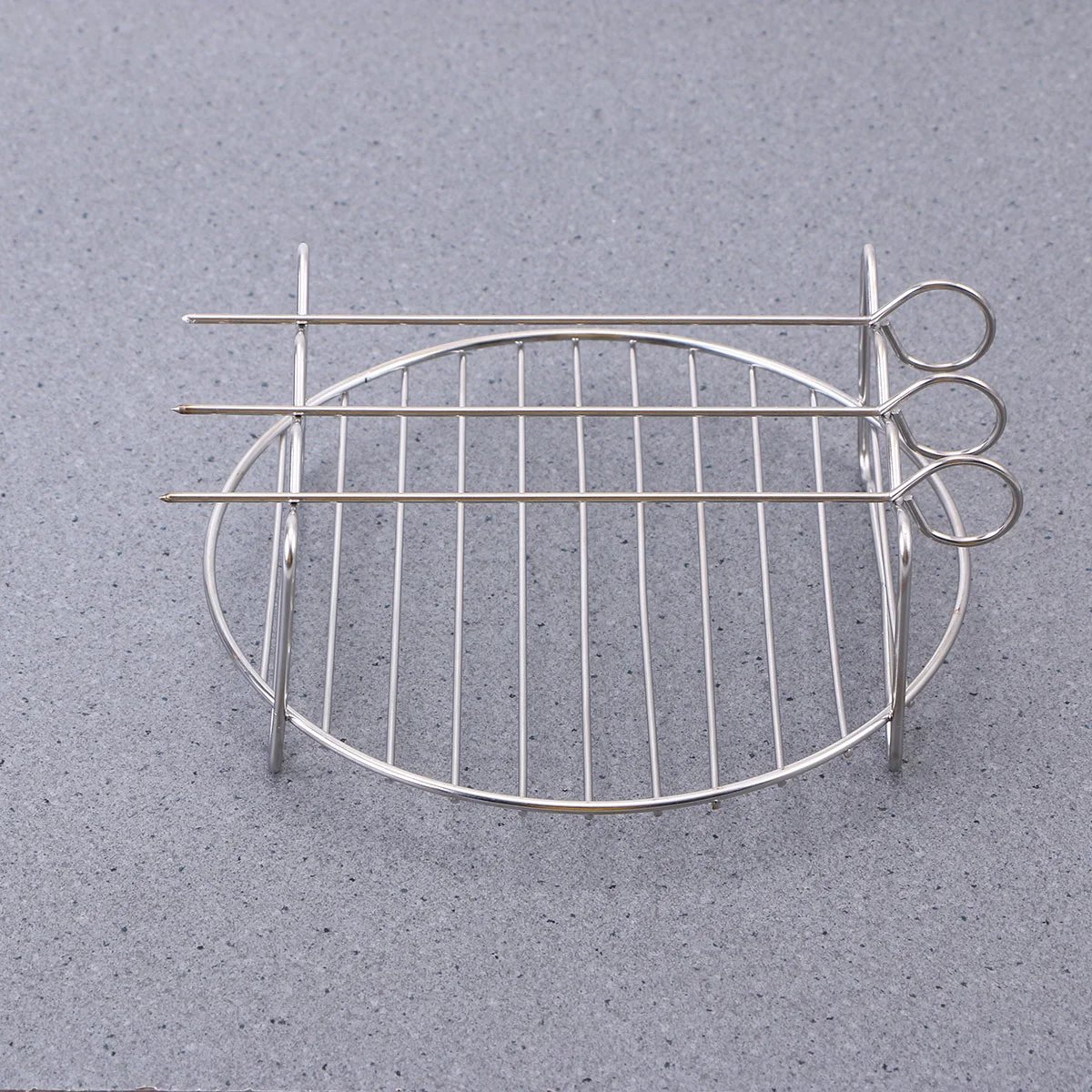

Practical Safe Useful Stainless Steel Steam Rack Storage Rack Kitchenware for Daily Use
