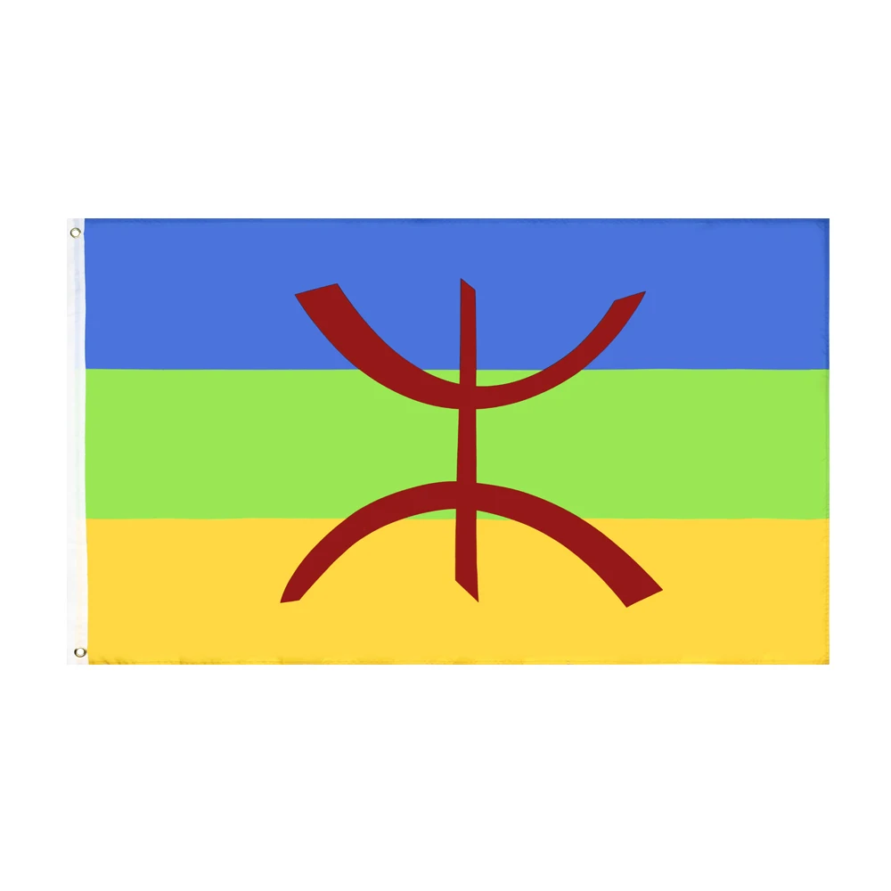 Флаг Xiangying подвесной 60*90 см 90*150 беребер Северная Африка флаг Amazigh  Дом и | Флаги, баннеры -32899271191