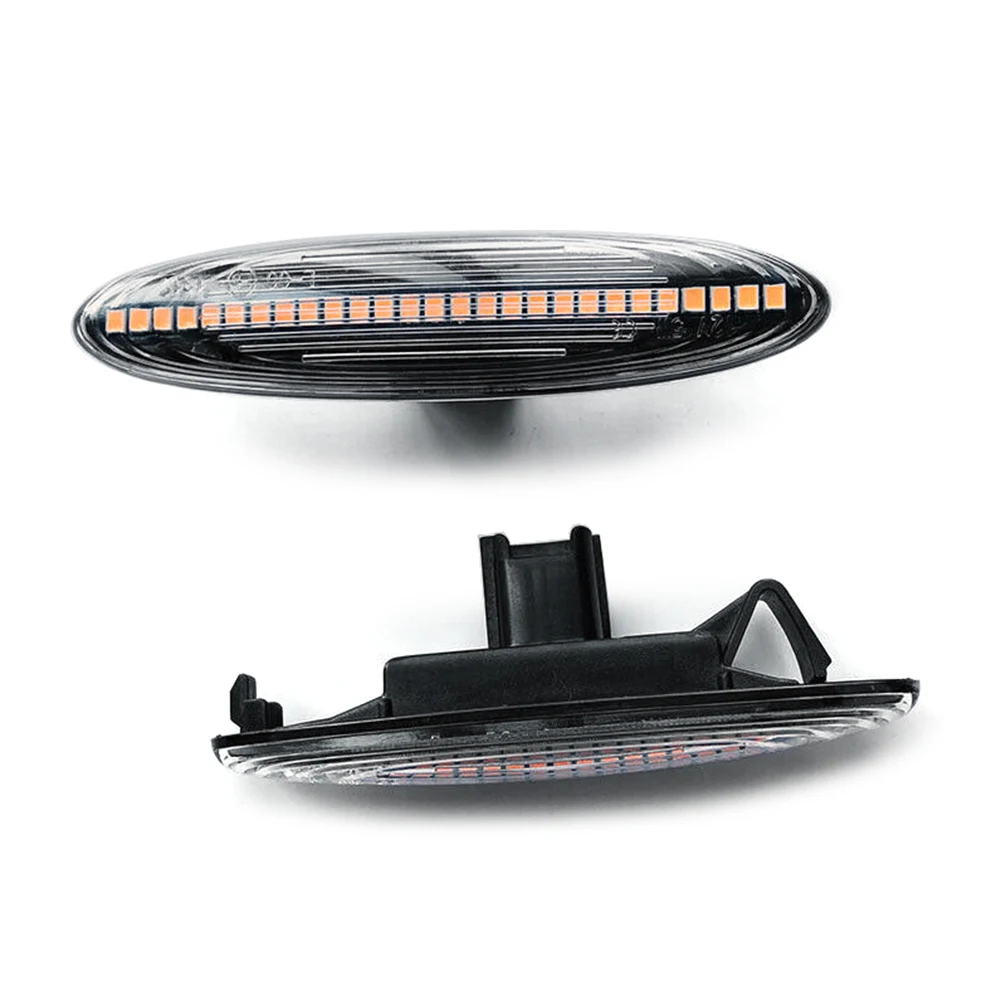 Автомобильная динамическая светодиодная боковая габаритная лампа указателя