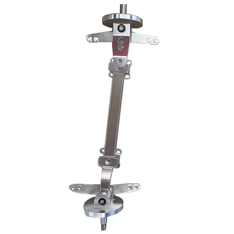 Металлический рулевой механизм переднего моста в сборе тяга без питания для Tamiya