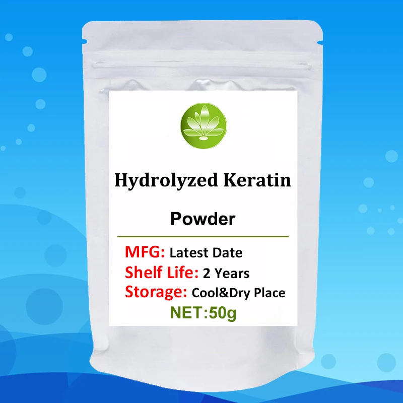 

Hydrolyzed Keratin Powder,keratin,ceratin,Reduce Wrinkles,Smooth Skin,Delay Aging,Cosmetic Raw,prevent and Repair Damaged Hair