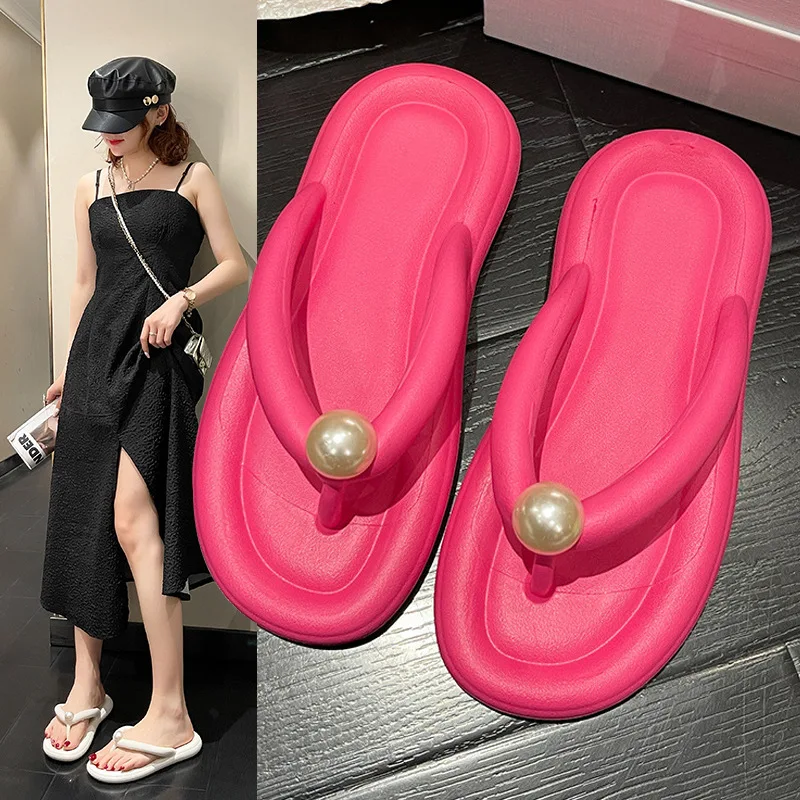 

Резиновые шлепанцы, обувь из искусственной кожи на низком каблуке