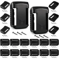 20 pieces battery ready dock holder compatible with dewalt 20v 60v battery battery tool mounts with 60 pieces screws