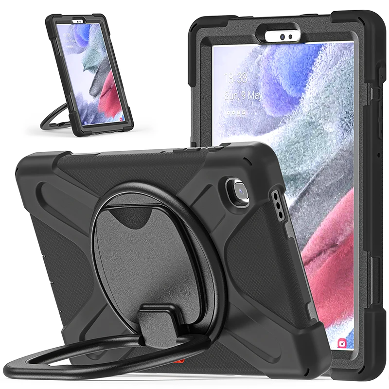 

Shockproof Case For Samsung Galaxy Tab A7 Lite SM-T220 T225 Rotary Stand Cover Drop Resistance Shell Holder