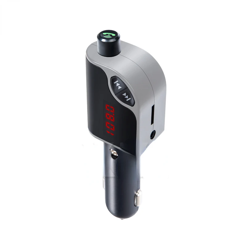 

Wireless Car Wireless FM Transmitter HandsFree Dual USB Faster Charger 2.4A MP3 Player Car Kit A2DP Wireless Auto Kit