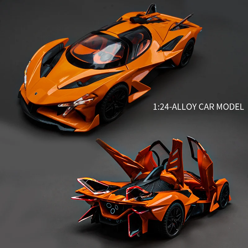 Модель спортивного автомобиля Apollo 1:24 модель из сплава орнамент коллекционная